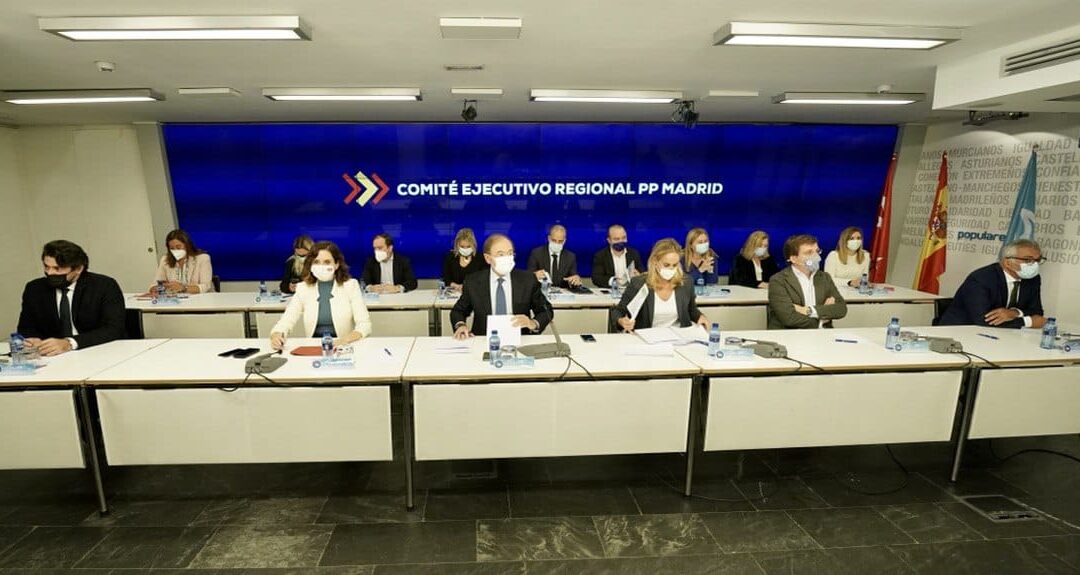El PP de Madrid continúa potenciando su trabajo para llevar cuanto antes a Pablo Casado a La Moncloa