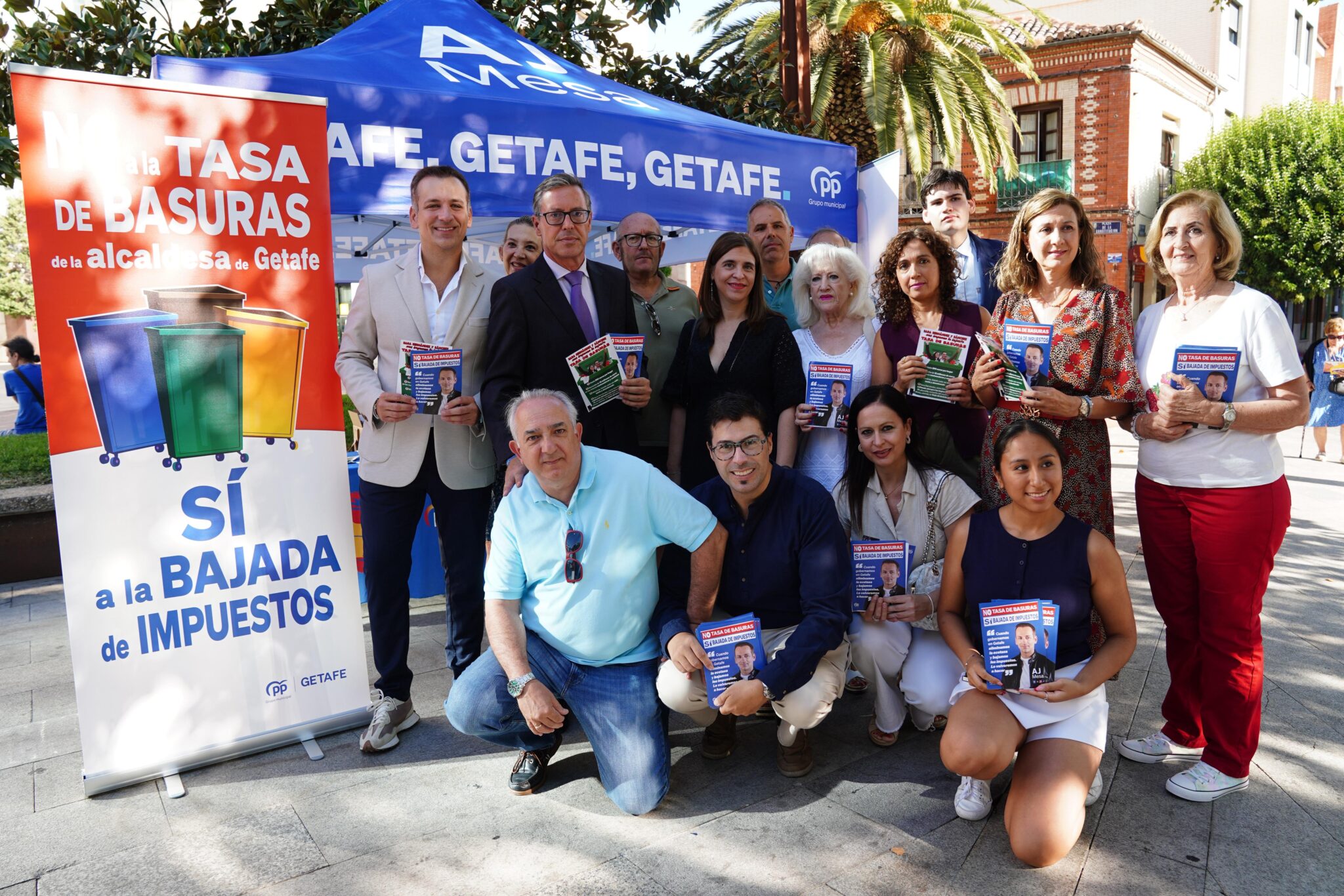 Serrano, en Getafe: “La nueva tasa de basuras responde a un interés ...